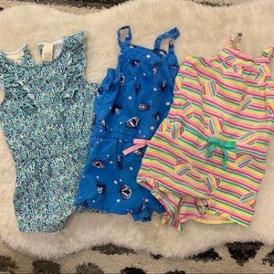Bundle of Summer Rompers - 18 Months